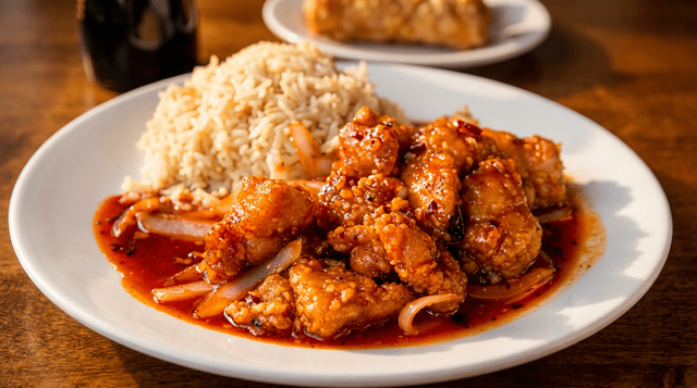 General Tso's Chicken.